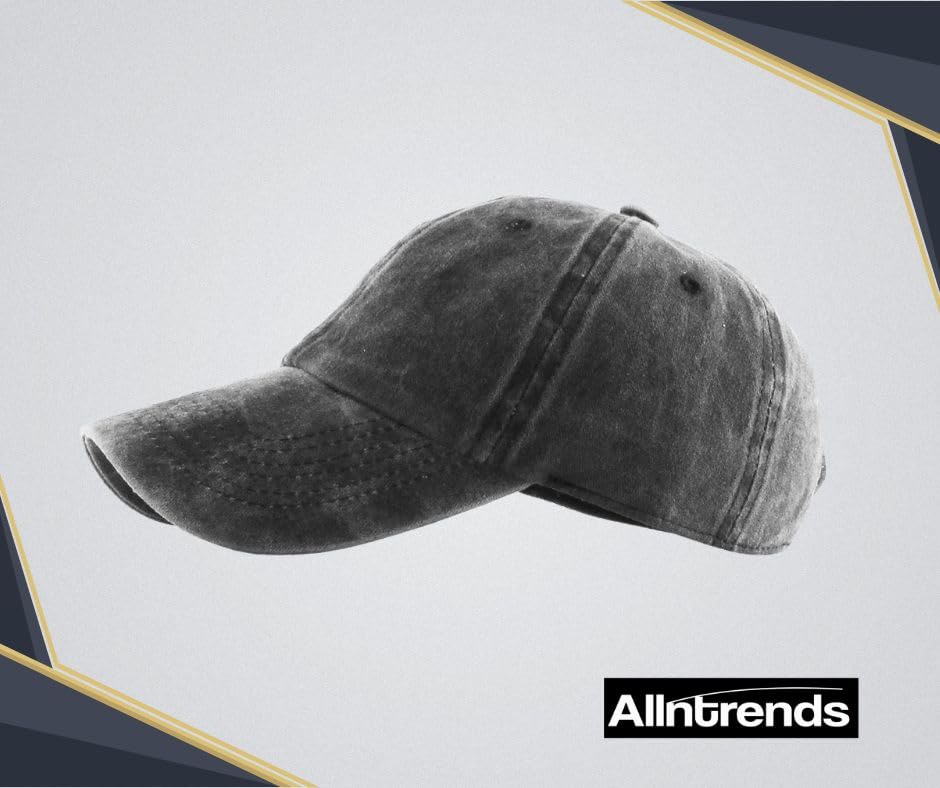 Image of ALLNTRENDS Capsule Corp Washed Pigment Dyed Baseball Cap