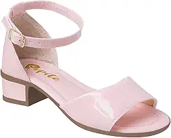 Sandália Feminina Infantil Com Salto Saltinho Social Festa