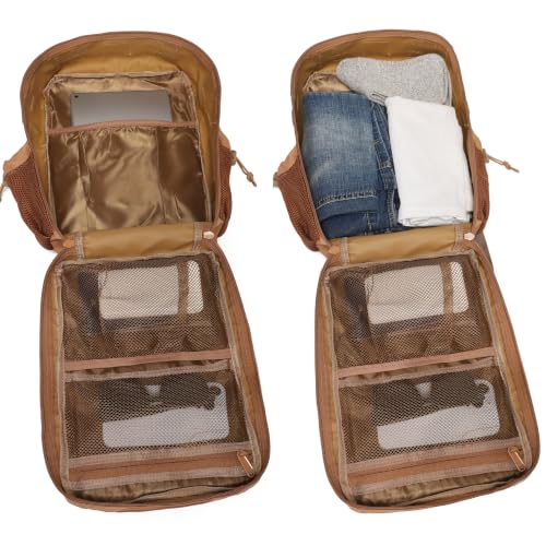 Image of 9L Mini Backpack for Men and Women, Small Backpack for Gym Hiking Travel Sports Running (20l-Brown)