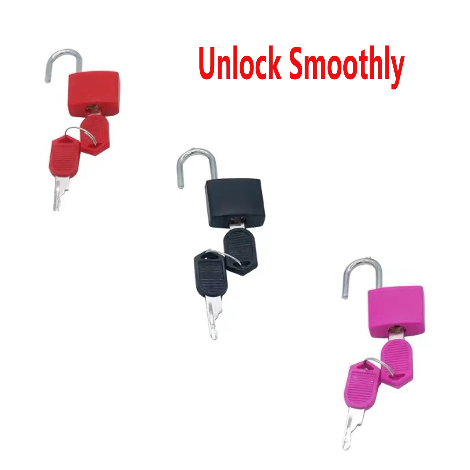 Disc Locks, Heavy Duty Steel Keyed Padlock Disc Storage...