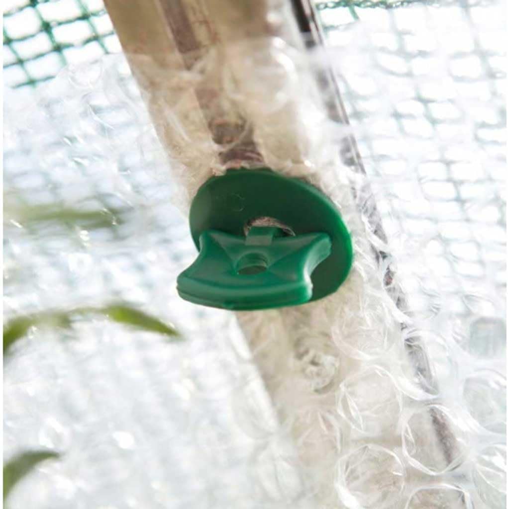 Tildenet Twist Clips with Washers, Green