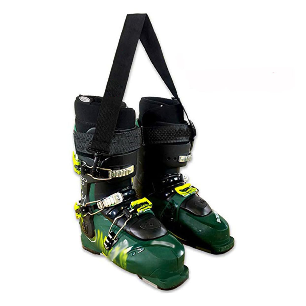 BRIGHTFUFU Convenient Ski Boot Carriers Straps 3pcs Set Professional Skiing Gear Carriers for Outdoor