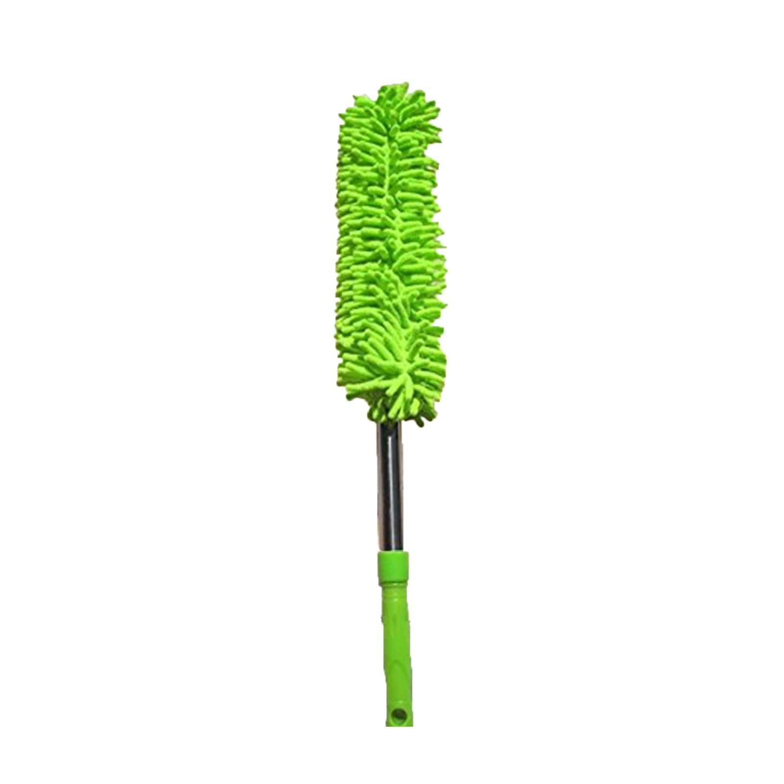 Pnjb Onecolor Microfibre Noodle Duster Extending Pole Home Office Cleaning Dusting, Essentials Retractable For Long-Reach, Washable Dusting Brush, Duster For Multipurpose Cleaning Use (1Pcs)
