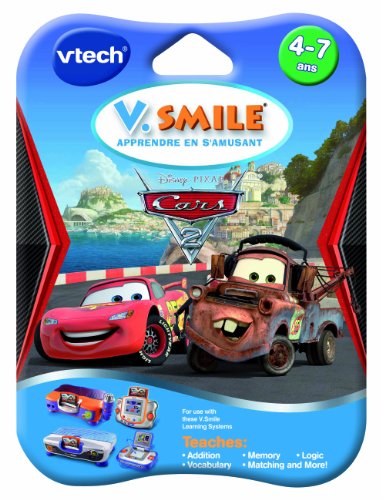 Jeu Pour Console De Jeux Vsmile : Cars 2 - vue 2