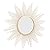 Stonebriar Sunburst Wall mirror, 24 Inch, Gold