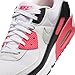 Nike Air Max 90 Women's Shoes (DH8010-105, White/Aster Pink/Black/Light Silver) Size 6.5