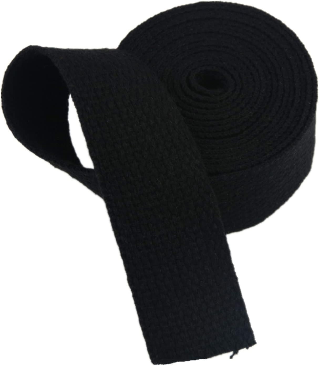 38 MM (1.5 Inch) Black Spun Polyester Webbing Sling Belt for Lifting and for Bags Luggage School and Collage Bag Travel Bag Sports Safety Harness Purpose and DIY - 5 Mtrs-image-47