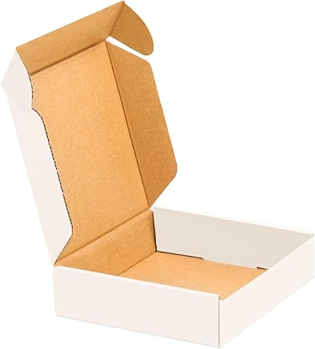 Miniatura 7 de Paquete de 50 unidades, caja de envío pequeña, caja blanca (6 x 4 x 2)
