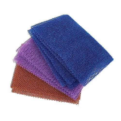 OATIPHO 3Pcs African Exfoliating Long Bath Towels Skin Cleaning Towels for Rich Bubbles Deep Clean for Enhanced Bath Experience