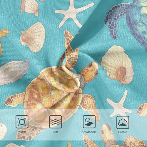 Wusikd Turtles Girls' Underwear Cotton Girls Briefs Soft Toddler Underwear 2T3