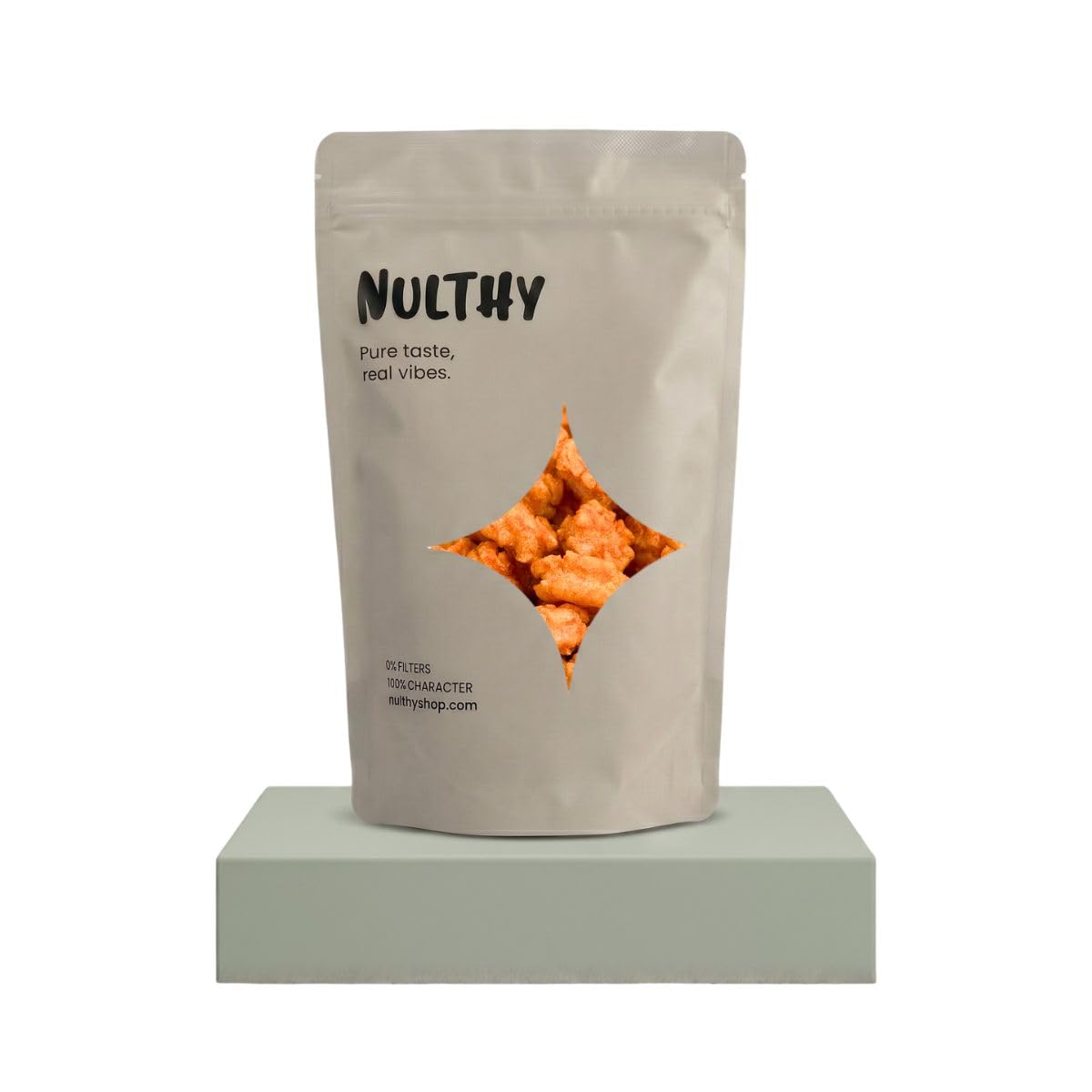 NULTHY - Crackers de Riz au Piment - Texture Croquante et Saveur Intense - En-cas Sain et Rassasiant - Riche en Protéines -1 Kg