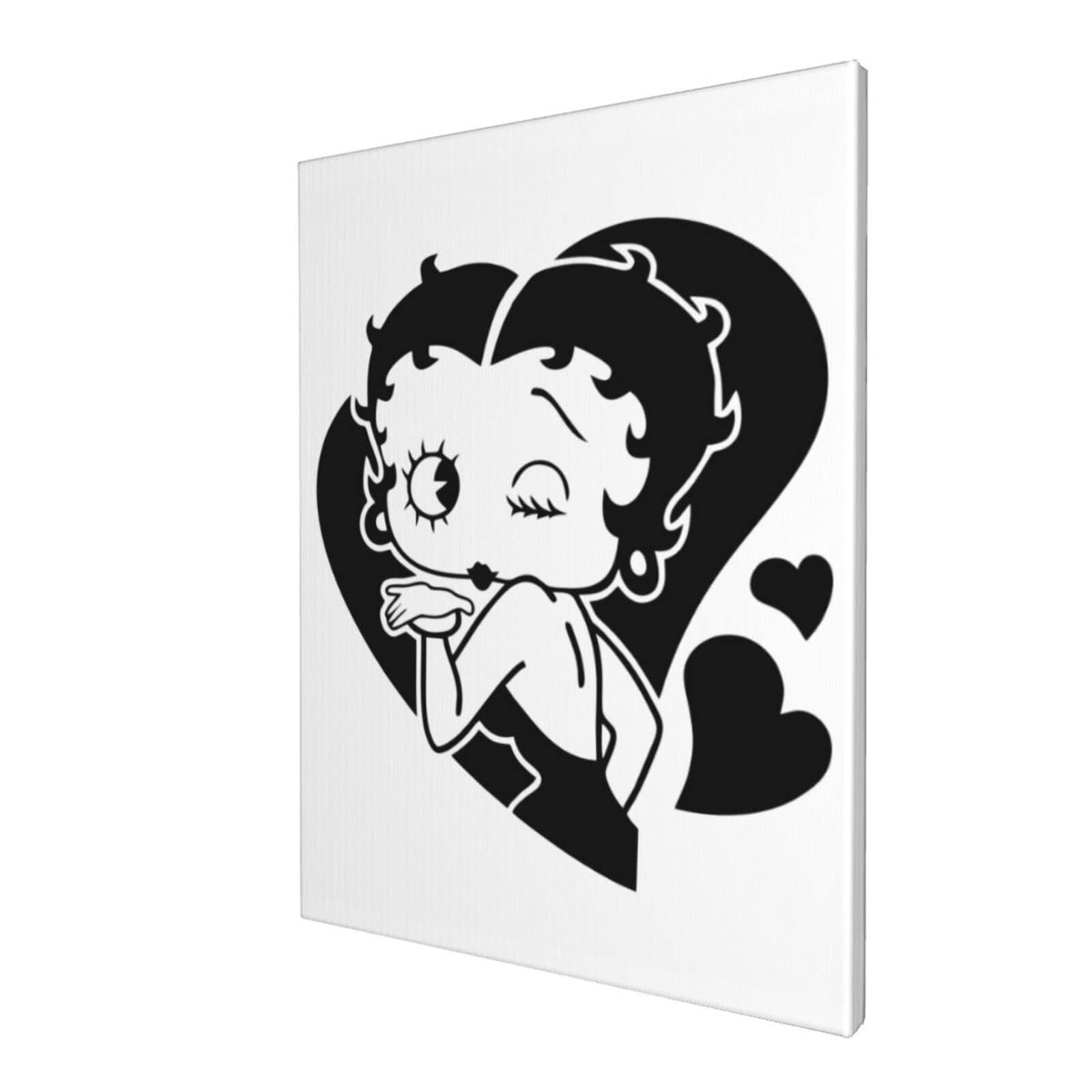 ベティブープ　アートパネル 楽天市場】アートパネル LED キャンバスアート ベティちゃん