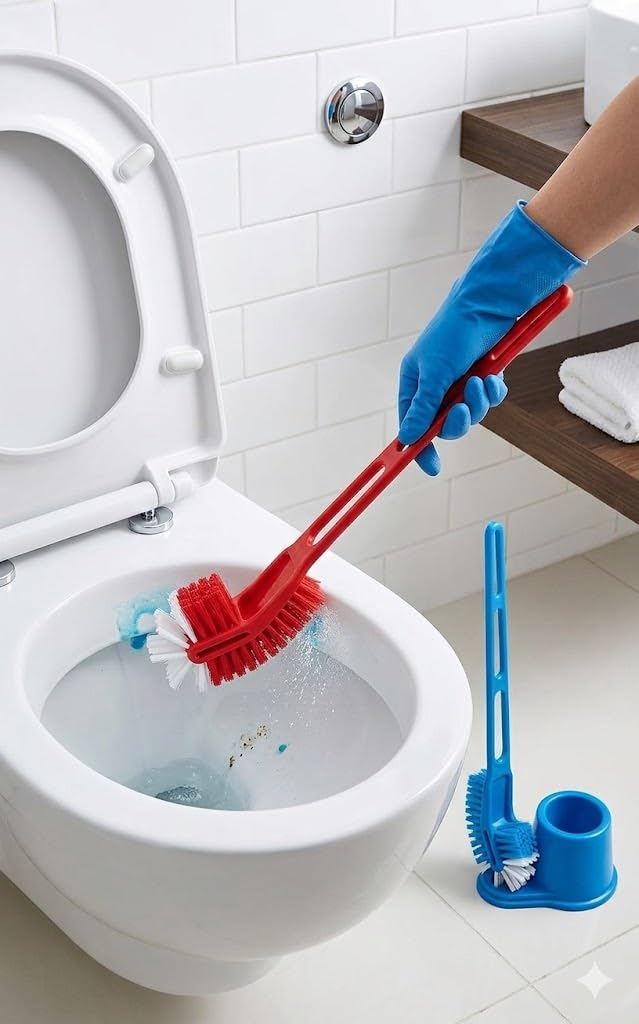 AIR O MATIC Double Hockey Large Toilet Brush (PACK OF 2) 1