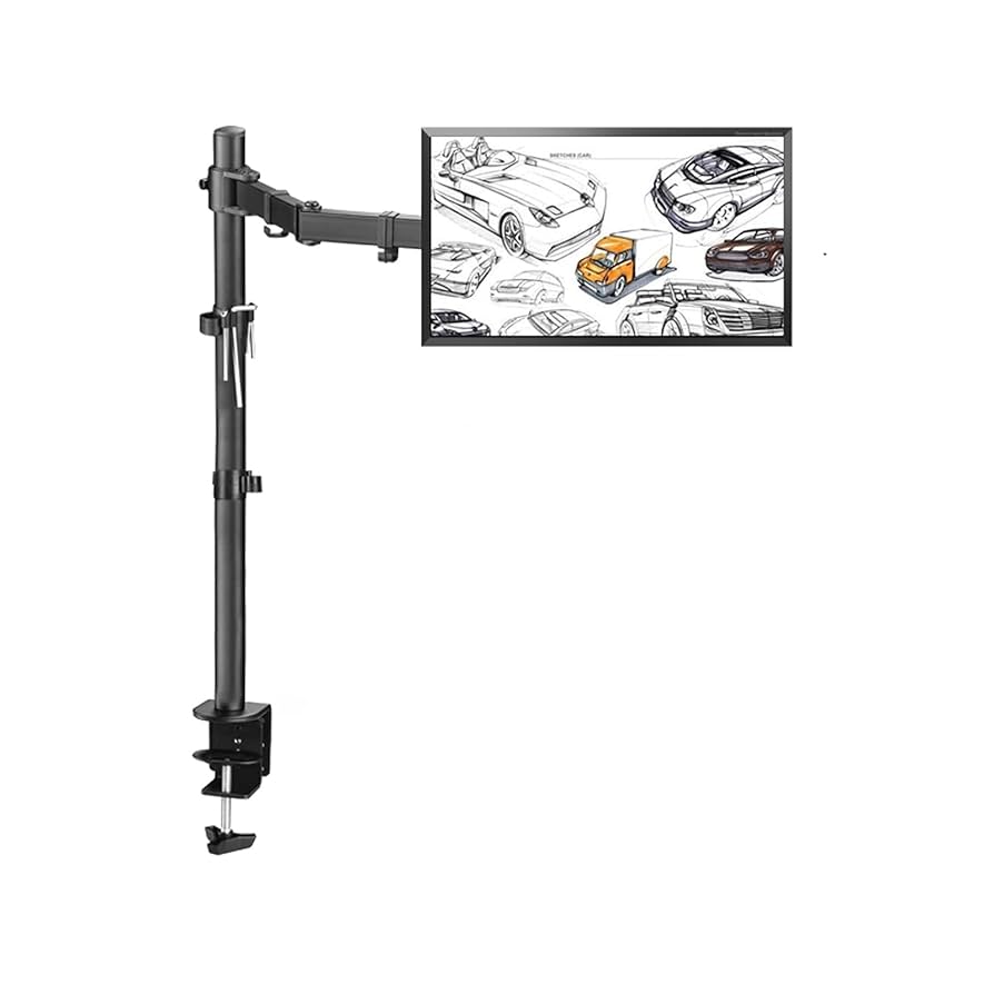 美品 高さ調節可能なモニタースタンドアームシングルモニターマウント Amazon.co.jp: ZG1 プレミアム デスクマウント シングルアーム