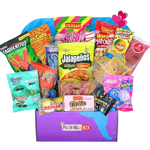 International El Salvador Snack Box - Ideal Gift! Tasty Hispanic and Latin American Snacks - FREE Custom Sticker
