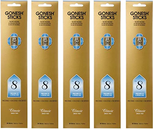 お香 ガーネッシュ Gonesh インセンス No 8 スティック 本入 の人気商品 通販 価格比較 価格 Com