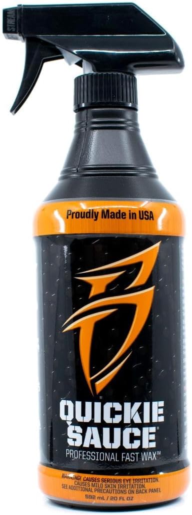 Boat Bling Quickie Sauce, High-Gloss Fast Wax, Bio-Degradable and Long Lasting, for Boats, Cars, ATVs, 20 oz.