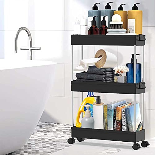 BAKAJI Carrello Carrellino Slim Stretto Sottile