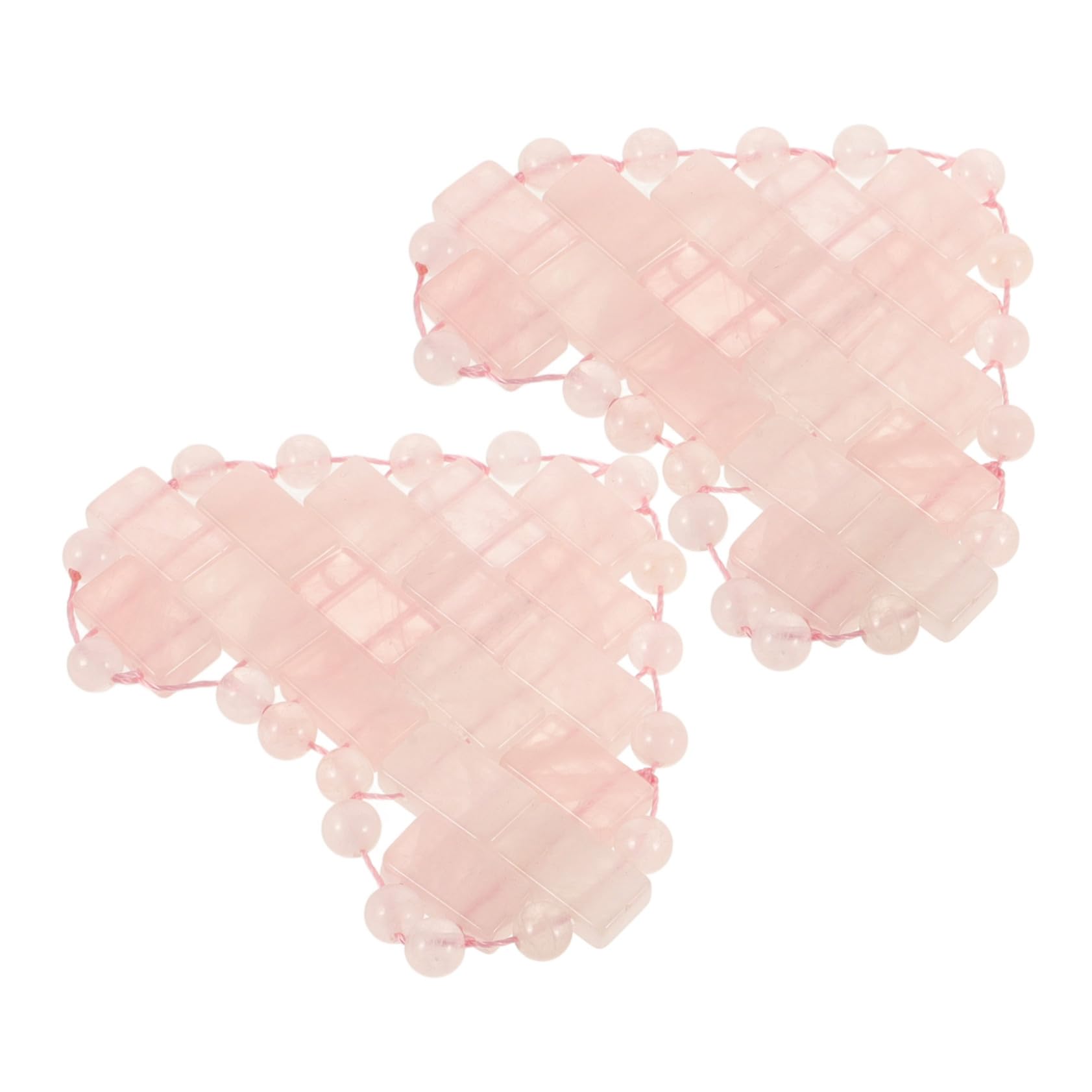 VICASKY Maschera Massaggio Rosa Forma Pietra e in di Occhi a Cuore Isolante Confortevole Oculare Rilassamento