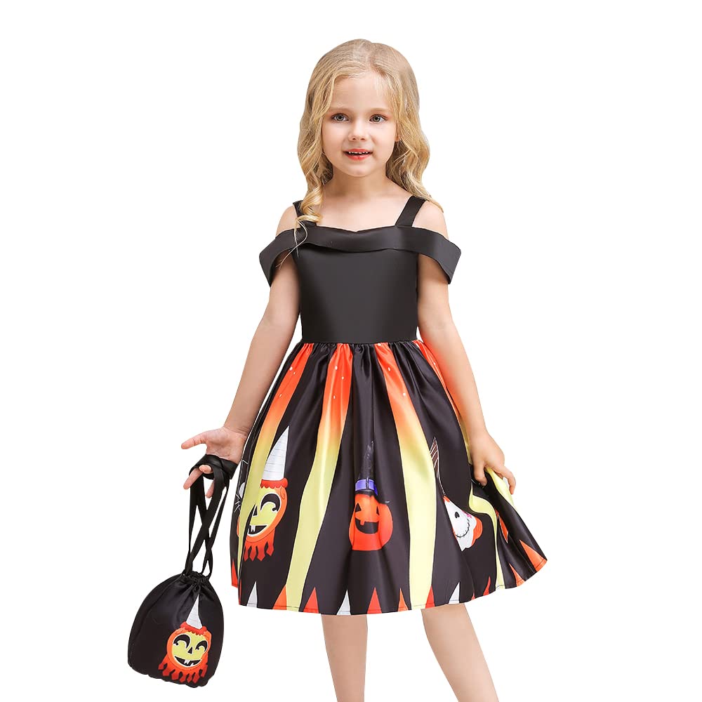 Elegant Girls Dress Special Occasion Satin Gowns for 2-10Years Kid
