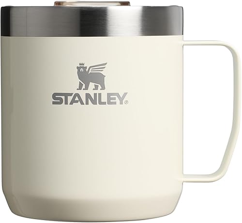 STANLEY Everyday Camp Mug | Drink Through Lid | Cup for Coffee, Tea and Drinks | Insulated Stainless Steel Coffee Mug | BPA-Free