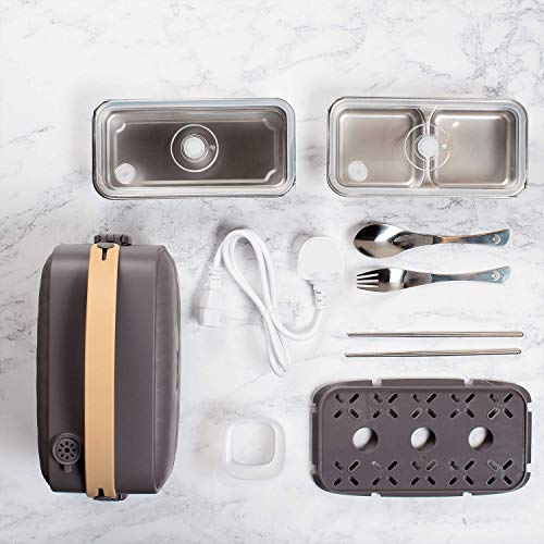 Yum Asia Bonsai Bento Cuociriso elettrico e vaporiera (0,2L, 1 tazza