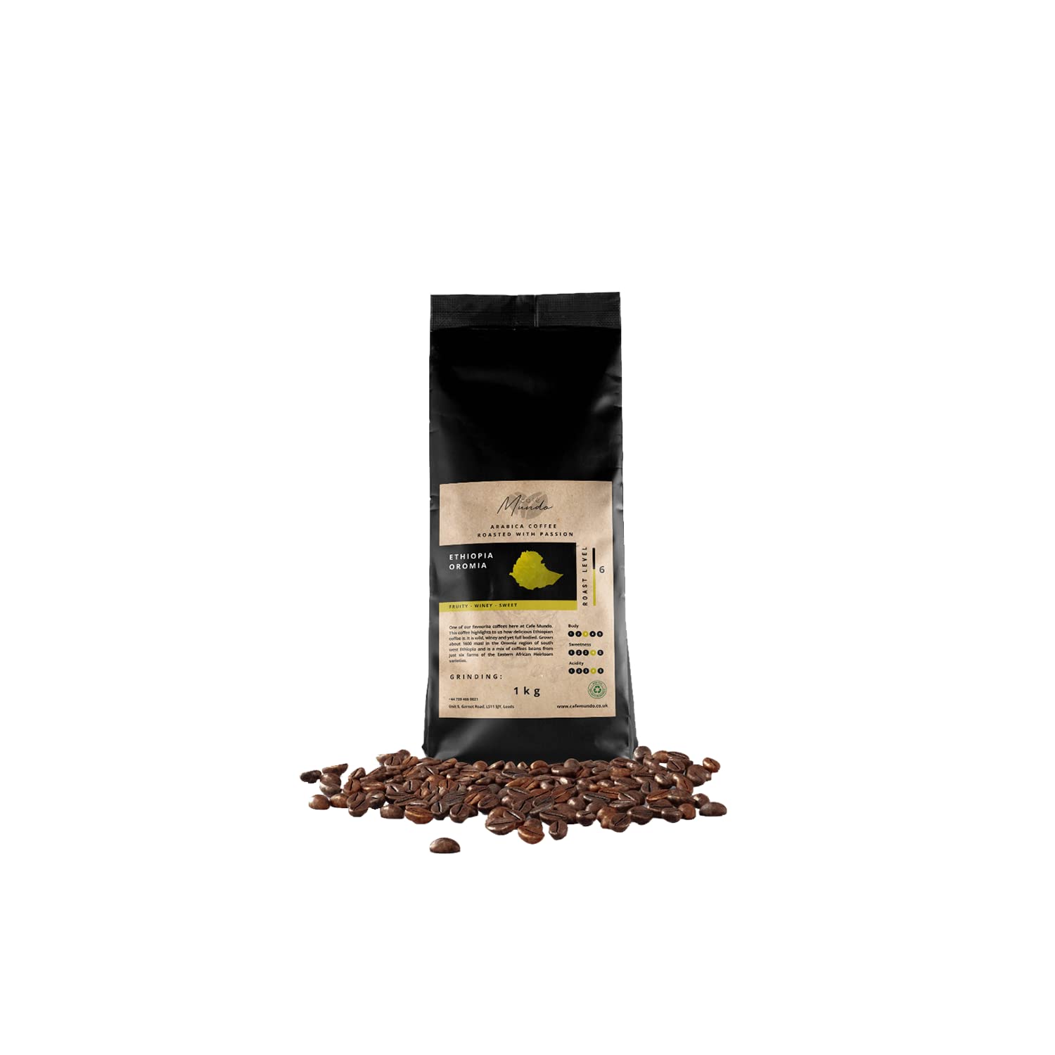Buy Cafe Mundo Speciality Coffee, Roasted with Passion, Rich Aroma and Smooth Taste, Perfect for