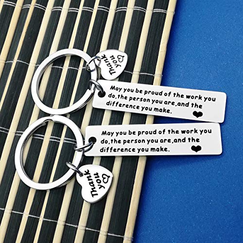 Thank You Gift Appreciation Jewelry for Women and Men,Make A Difference