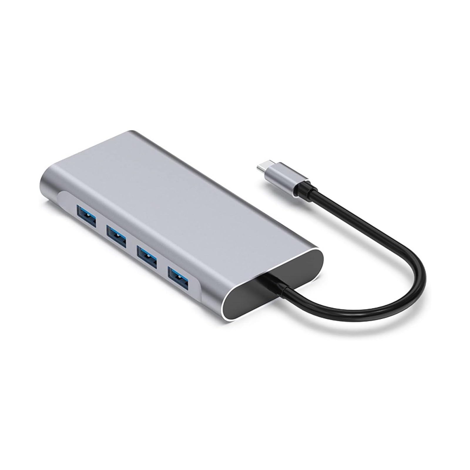 Adaptador multipuerto USB C Hub 11-1 portátil con 4K HDMI, Puertos USB 3.0, Cargador PD de 100 W, Lector de Tarjetas TF/SD, Base Tipo C Compatible con más portátiles con Puerto C