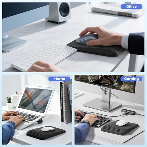 MEKASS Ergonomic Mouse Pad with Wrist Support