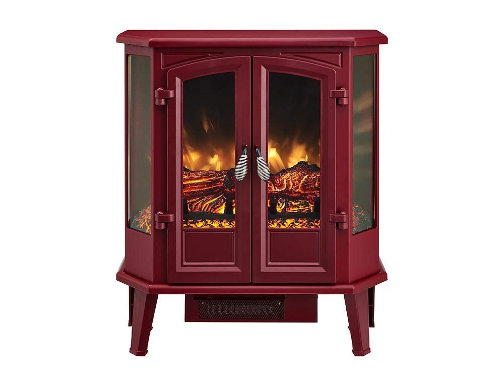 HearthPro 5Sided Freestanding Indoor Infrared Electric Fireplace Stove