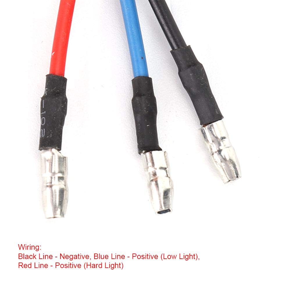 Feu Stop Moto KIMISS Moto Feu De Frein, Moto Ovale Rétro LED Arrière Frein Arrière Led Moto Roue