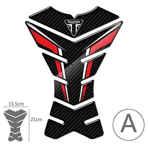 For Triumph 675 765 Tiger 800 900 Speed Triple 3D Carbon-look Motorcycle Tank Pad Protector Sticker Cover