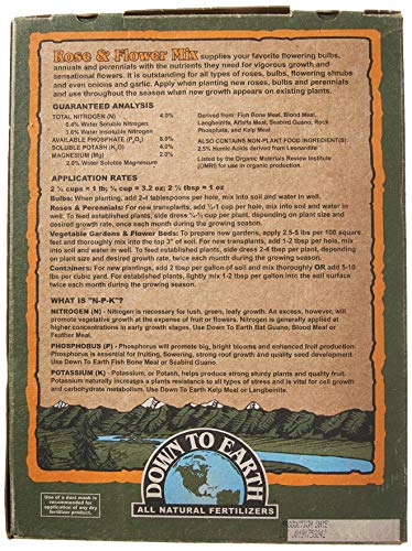 Mezcla de Fertilizante para Rosas y Flores 5 lb miniatura 3