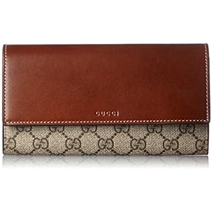 [Gucci] Gucci Women’s Linea A 2 Bifold Long Wallet [parallel import goods] – brown –
