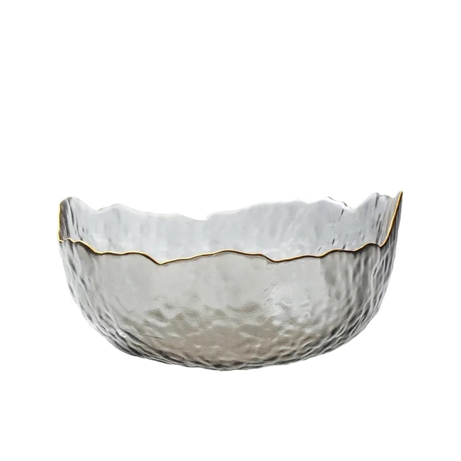 Ensaladera Sopa de frutas transparente, postre, mezcla, cocina, verduras, fideos, almacenamiento alimentos, vajilla for el hogar(Grey,20cm)