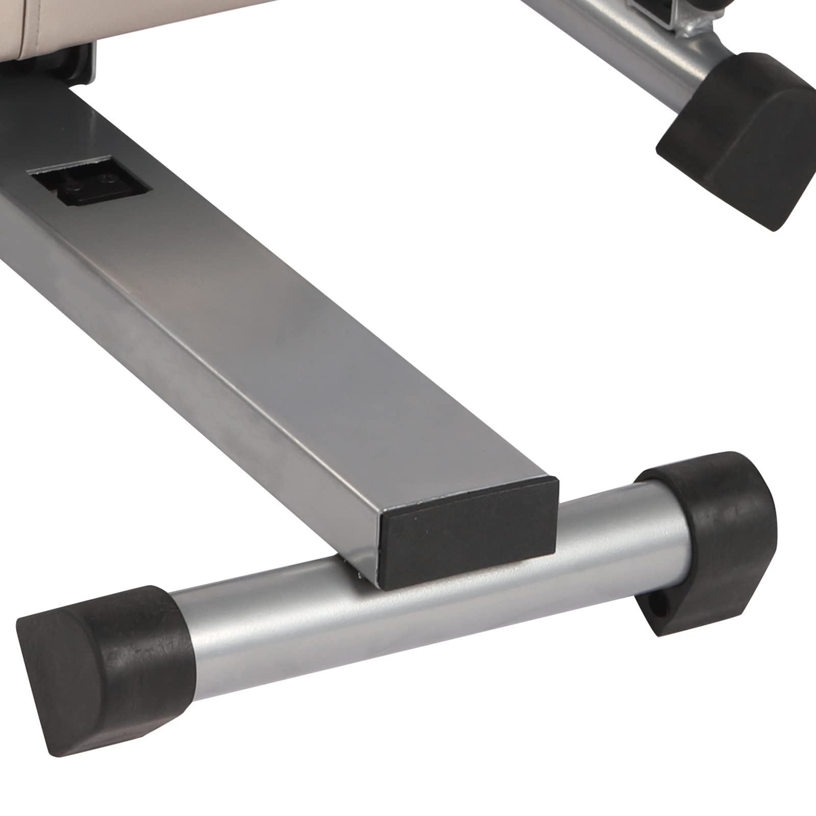 Rudergerät Rowing Machine, Hydraulische voll Bewegliche Justierbare Rudermaschine mit Weichem Sitz LCD-Monitor und Langer Schiene für Cardio-Übungen, Lastkapazität 264.55lbs
