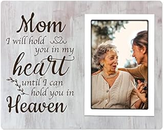 Memorial Gift for Loss of Mother - Memorial Picture Frame - Loss of Mother Sympathy Gifts, Bereavement Gifts for Loss of Mom - Fits 4x6 Inches Photo