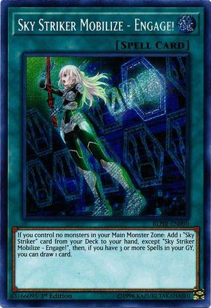 Yu-Gi-Oh! - Sky Striker Mobilize - Engage! - BLHR-EN090 - Secret Rare - 1st Edition - Battles of Legend: Hero's Revenge