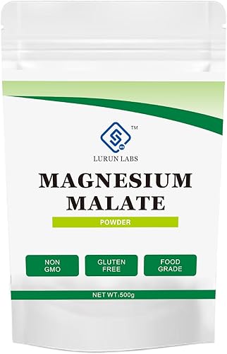 Polvo de malato de magnesio 17.64 oz