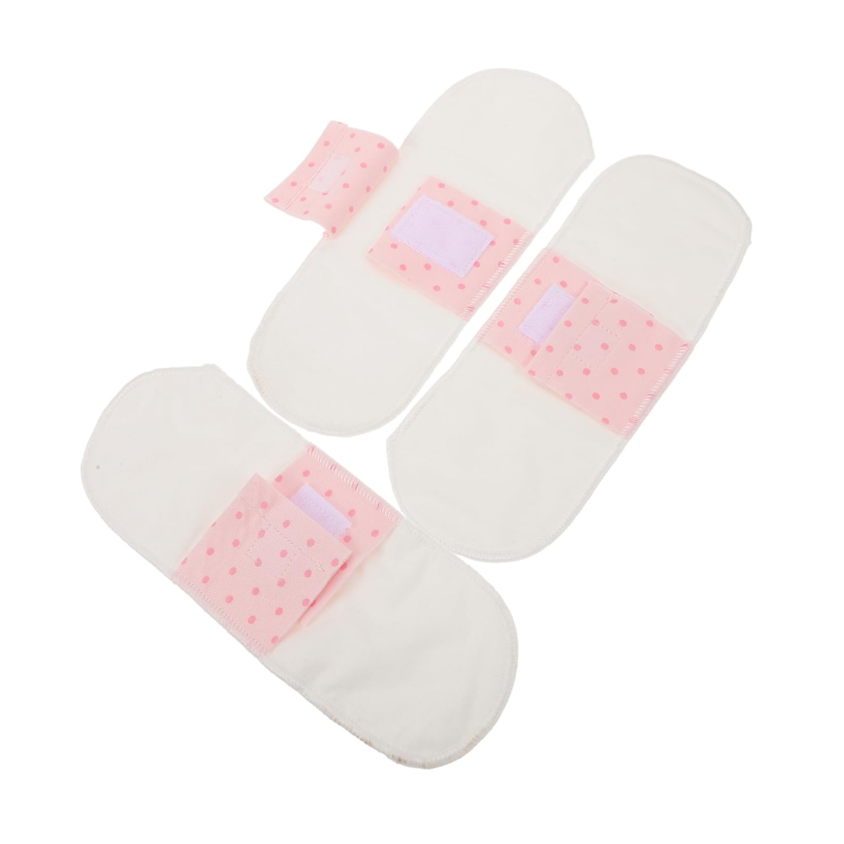 Healeved 12piezas Compresas Menstruales Reutilizables De Algodón Lavables Impermeables y Absorbentes Para Viajes y Uso Diario