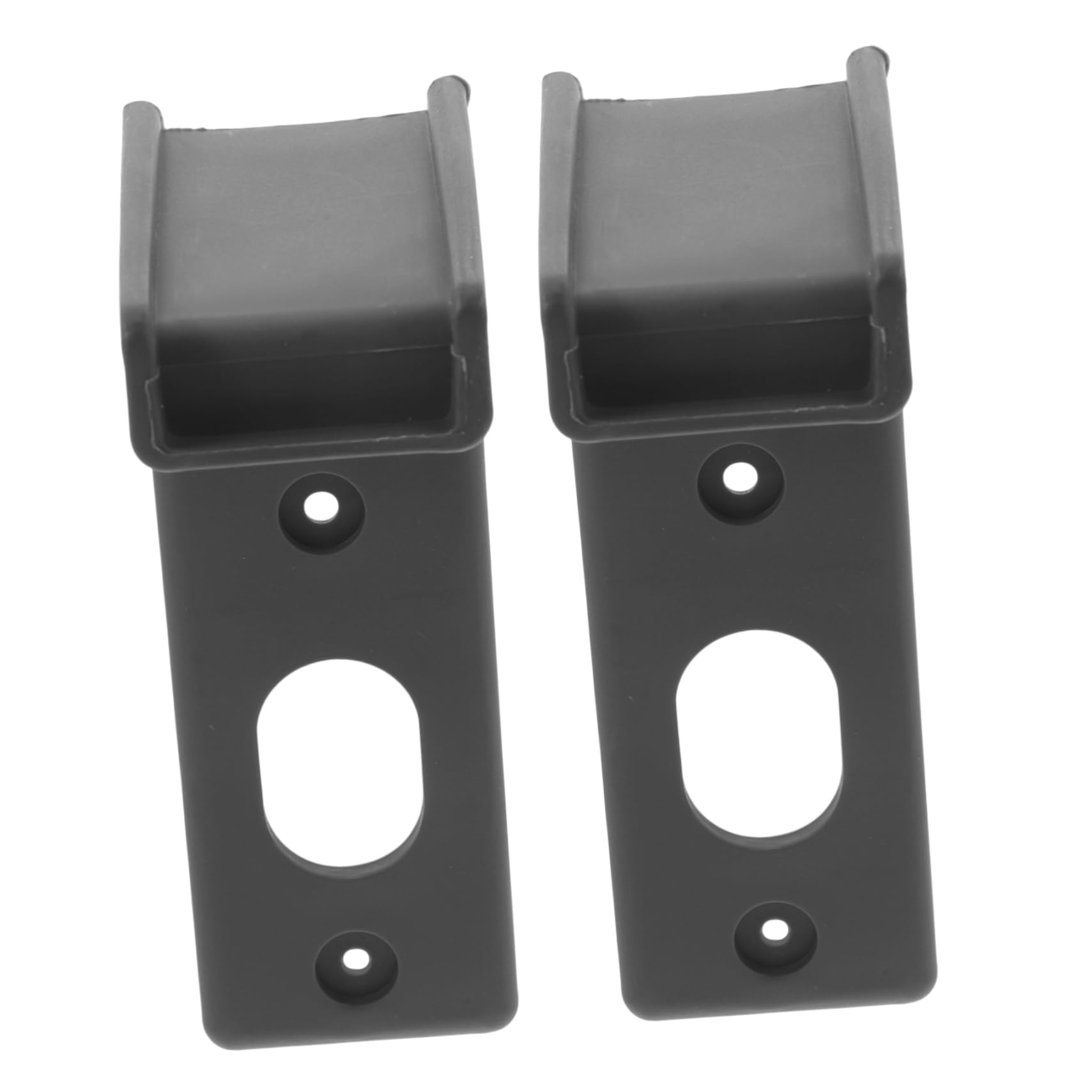 ibasenice Gym Home Accessories Barbell Hanger 2 Pcs Barbell Rack Stand Squat Rack Attachments Hooks Wall Mount