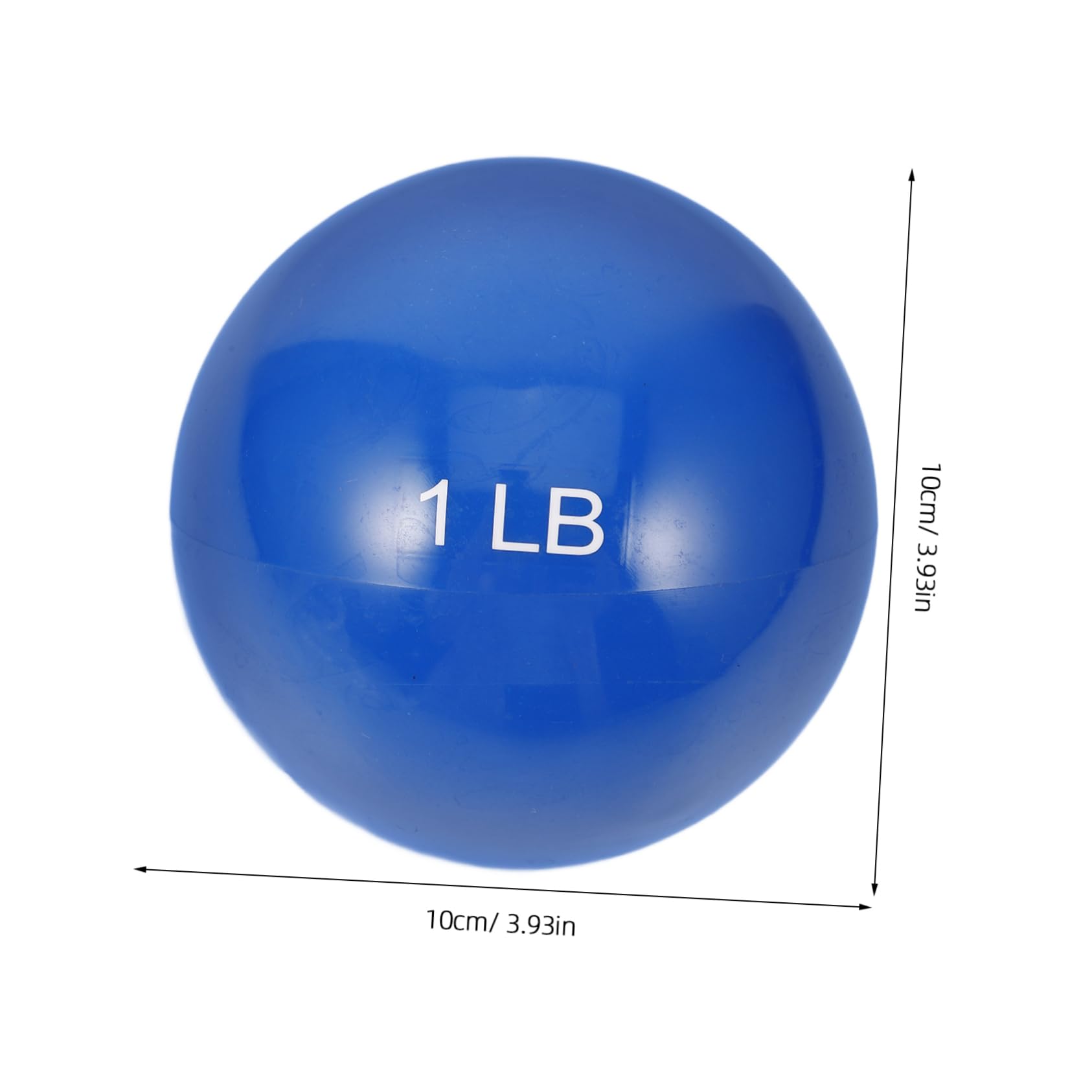BESPORTBLE Fitness Softball Practice Training Ball PVC Filling Weighted Ball for Hitting Pitching