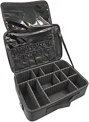 Maleta de Maquiagem Profissional Com Divisórias Organização Make Grande BL-1110