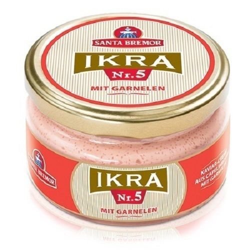 Kaviar Creme mit Garnelen Capelinrogen Kaviar Nr.5 180g