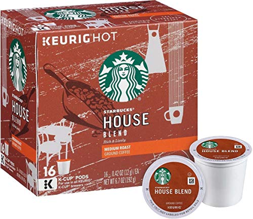 KJbv L[O@X^[obNX nEXuh 48(16×3jStarbucks House Blend Keurig K-Cups, 48 Cups