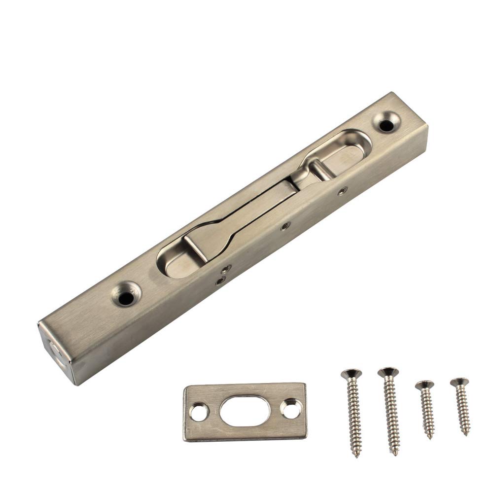 Buy Hidden Latches & Bolts Silver 304 Stainless Steel 6 inch (15cm
