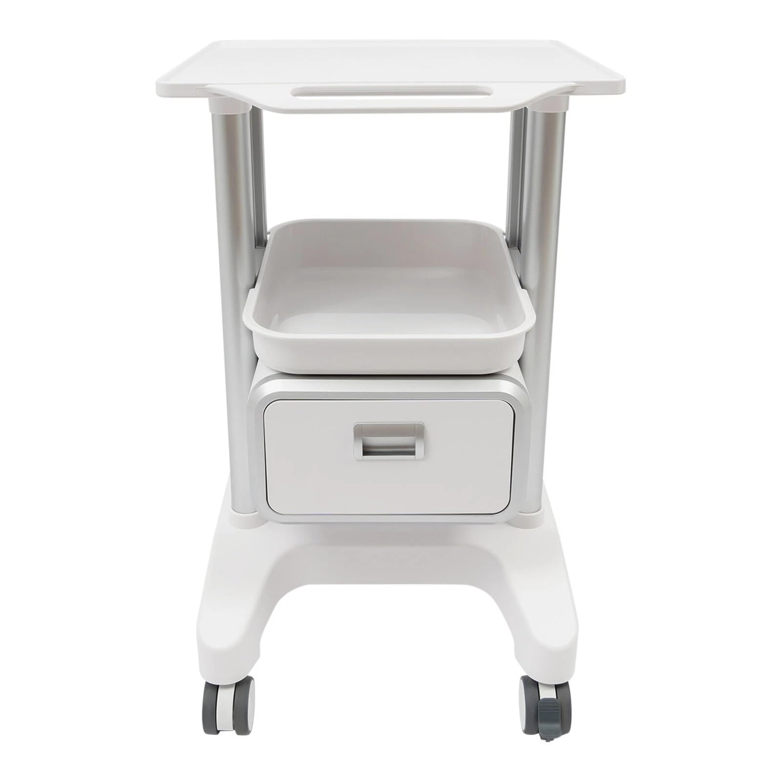 Carrello medico, beauty salon, carrello di servizio su ruote con cassetto, ruote universali, carrelli in ABS, carrelli da lavoro, parrucchieri, carrelli cosmetici, portata 60 kg