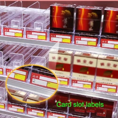Vitrine de vente au détail murale avec support en acrylique transparent à assembler - 5