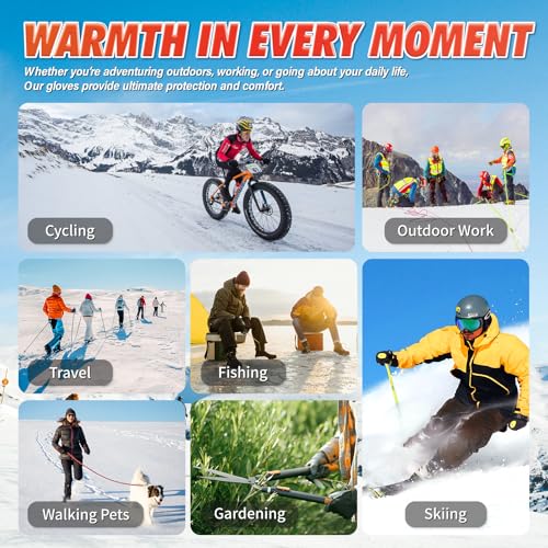 Vokpedy GLOVE068 Winter Gloves Warm Gloves For Cold Weather Gloves For Men And Women thumb #6
